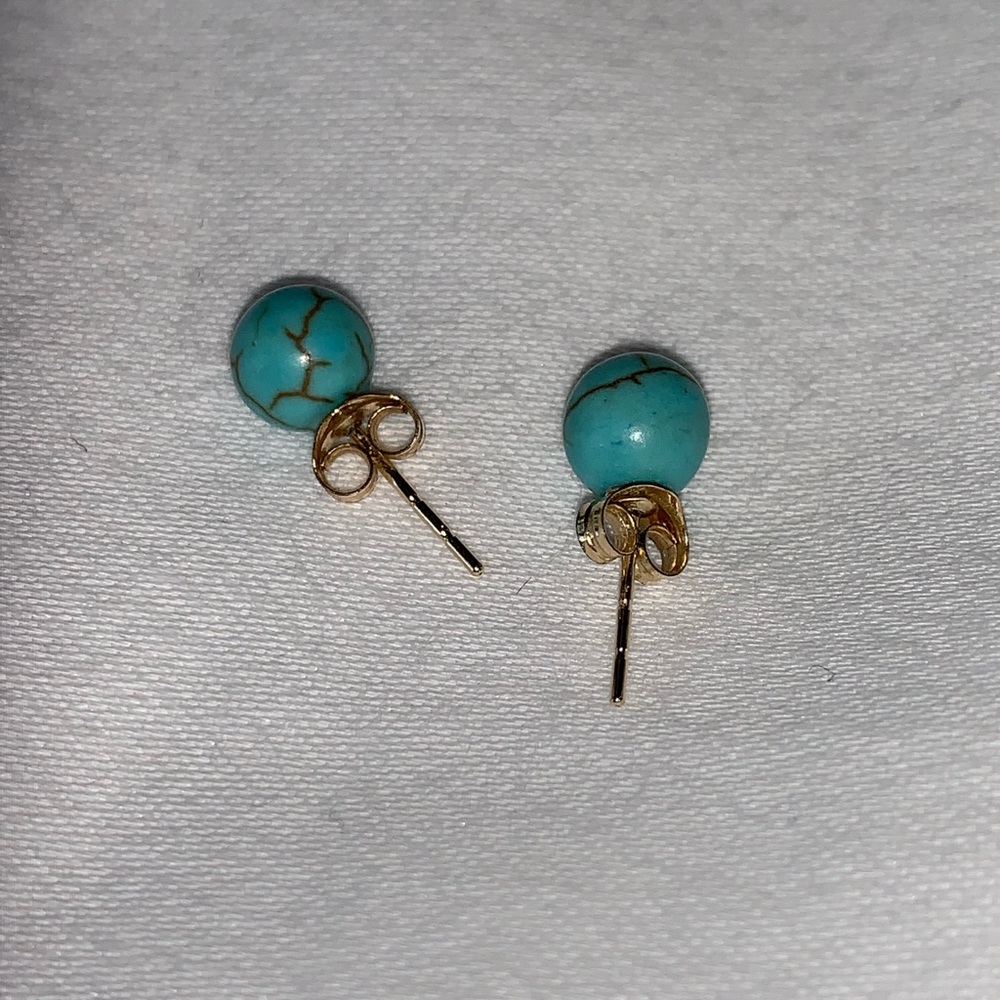Turquoise Studs - image 3